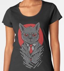 Puss in Suits Women's Premium T-Shirt