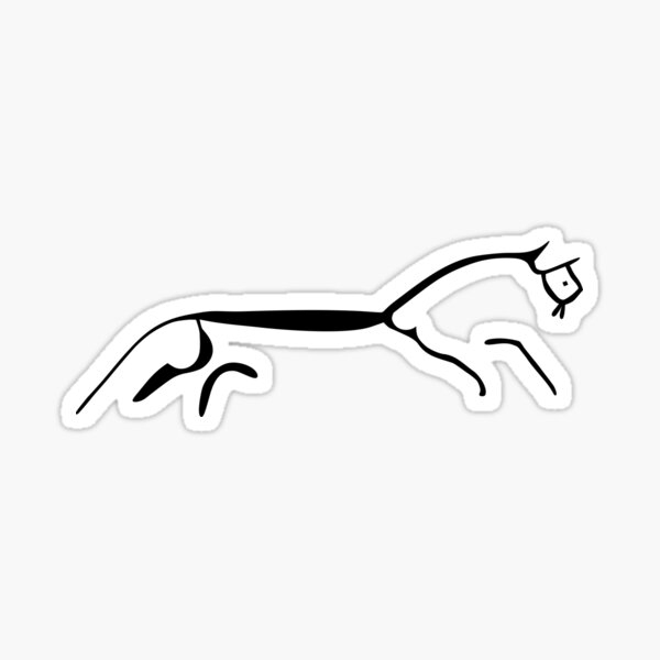 Item preview, Uffington white horse geoglyph designed and sold by tony4urban.