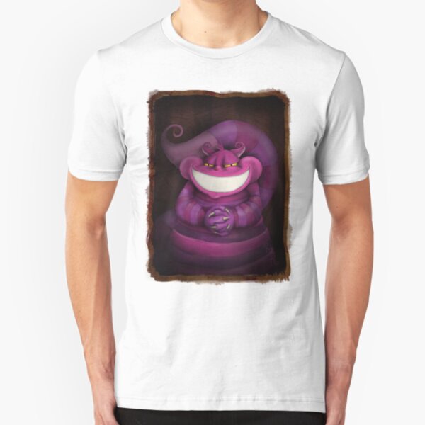 smile like you mean it - cheshire cat - alice in wonderland Slim Fit T-Shirt