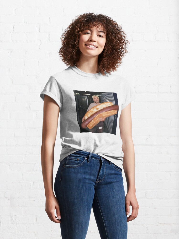 Alternate view of guy fieri and his wieney Classic T-Shirt