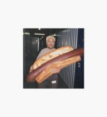 guy fieri and his wieney Art Board Print