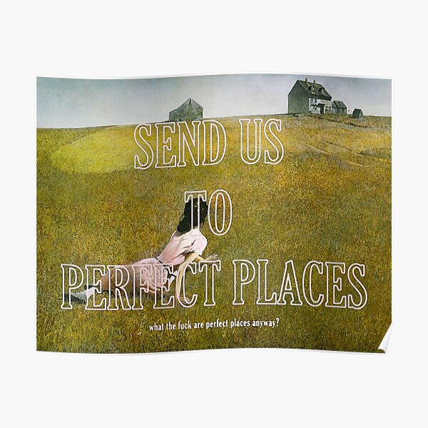 Lorde Perfect Places Poster