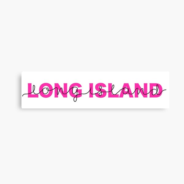 NY Islanders White Logo Canvas Print — Beast Coast
