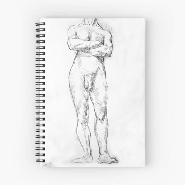 Item preview, male nude front study designed and sold by Loui  Jover.