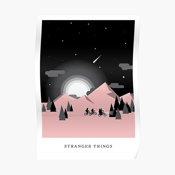 Stranger Things Poster Design Poster