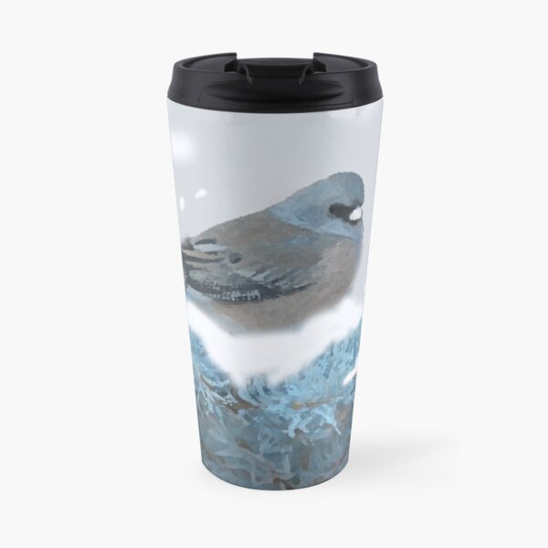 blue bird Travel Mug