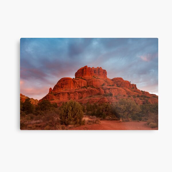 Bell Rock Sunrise Sedona Az Metal Print