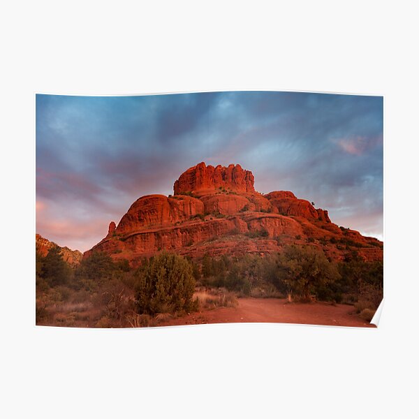Bell Rock Sunrise Sedona Az Poster