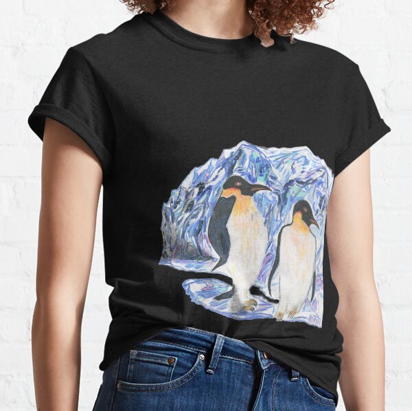 The Emperor Penguins On The Ice Classic T-Shirt