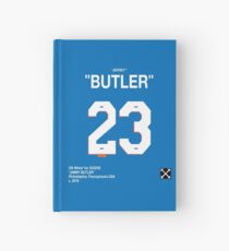 "JIMMY BUTLER" Off-White Jersey Hardcover Journal