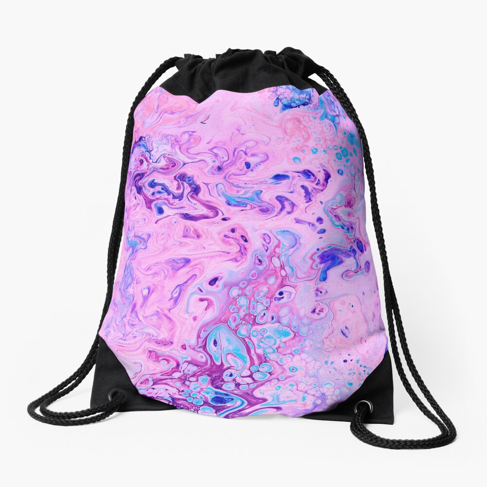 Bubblicious Drawstring Bag