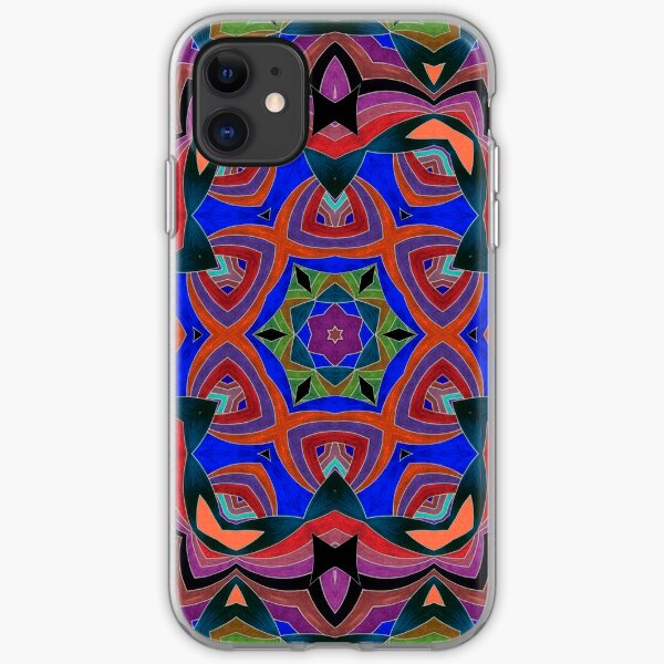 Inverted Colors and Bows Fall Into Winter Design at Green Bee Mee iPhone Soft Case