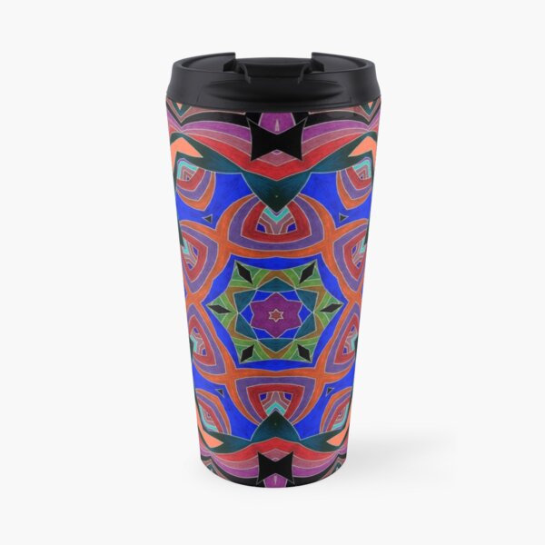 Inverted Colors and Bows Fall Into Winter Design at Green Bee Mee Travel Mug