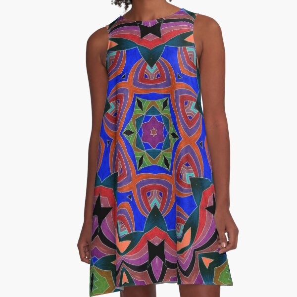 Inverted Colors and Bows Fall Into Winter Design at Green Bee Mee A-Line Dress