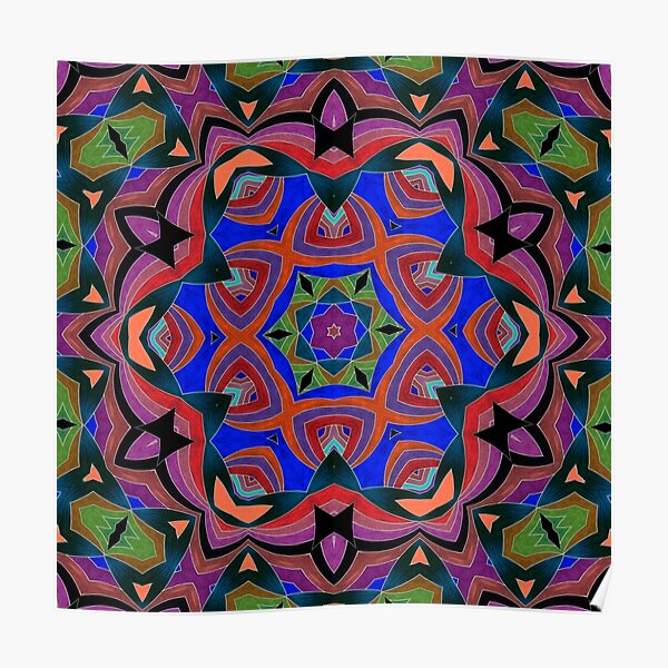 Inverted Colors and Bows Fall Into Winter Design at Green Bee Mee Poster