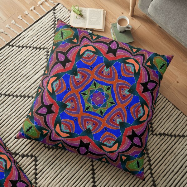 Inverted Colors and Bows Fall Into Winter Design at Green Bee Mee Floor Pillow