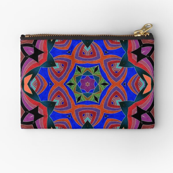Inverted Colors and Bows Fall Into Winter Design at Green Bee Mee Zipper Pouch
