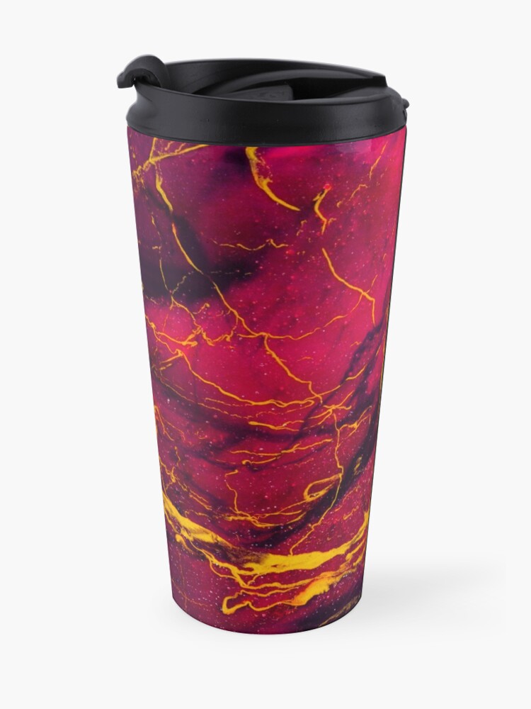 Alternate view of Vulcan's Playground - An Abstract Travel Mug