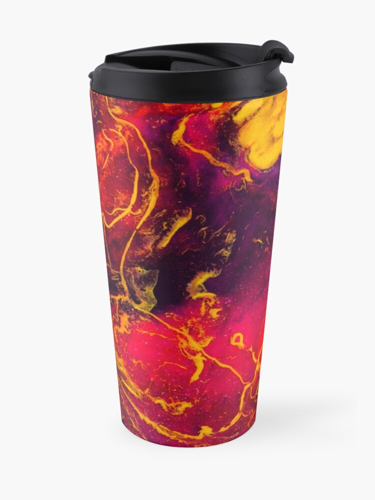 Alternate view of Vulcan's Playground - An Abstract Travel Mug