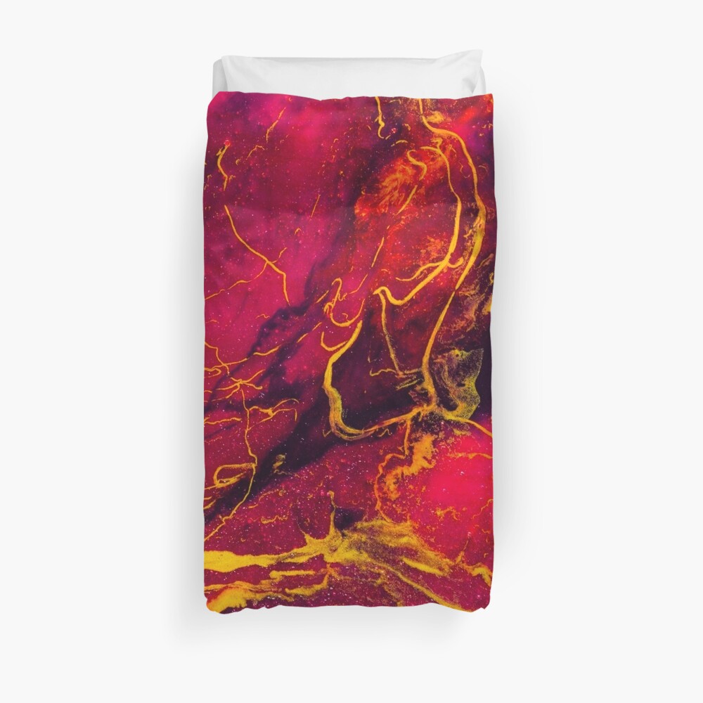 Vulcan's Playground - An Abstract Duvet Cover