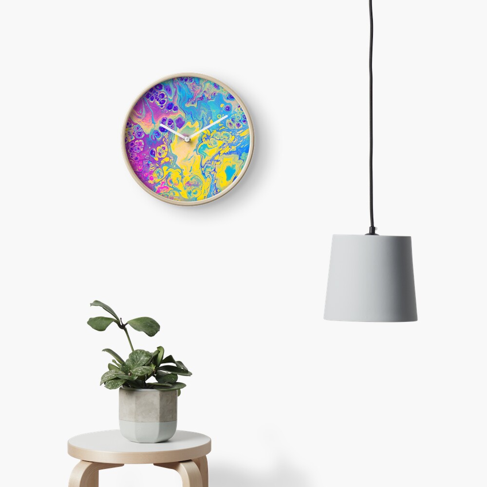 Unicorn Vibes Clock