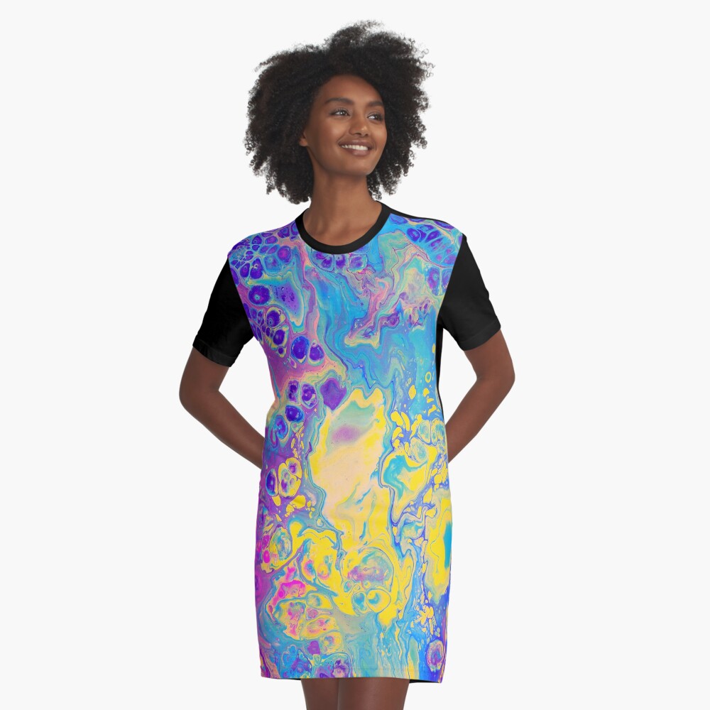 Item preview, Graphic T-Shirt Dress designed and sold by InsertTitleHere.