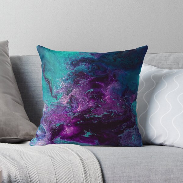 Nebulous Cropped Throw Pillow