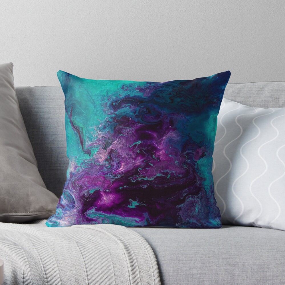 Nebulous Throw Pillow
