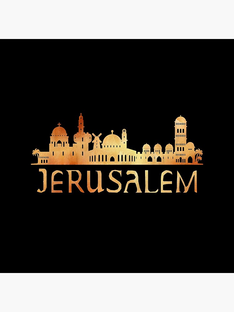 jerusalem cityscape silhouette