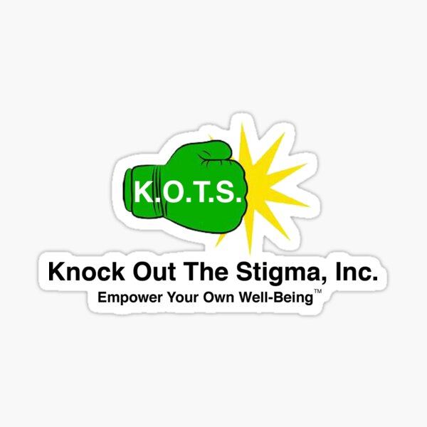 Knock Out The Stigma, Inc. - K.O.T.S. Sticker