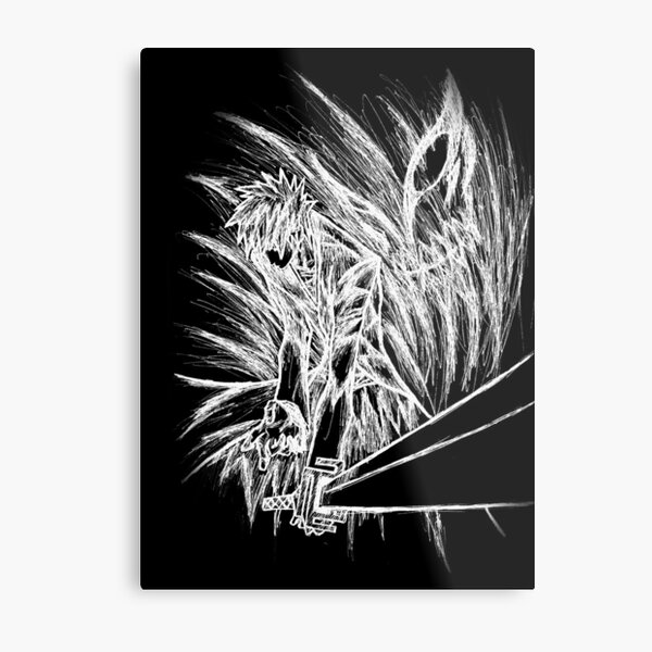 Bleach Kurosaki Ichigo Metal Print