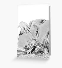 Flower Girl Greeting Card
