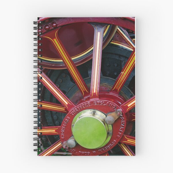 Item preview, Traction engine wheel designed and sold by buttonpresser.