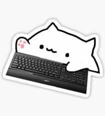 Keyboard Bongo Cat Sticker