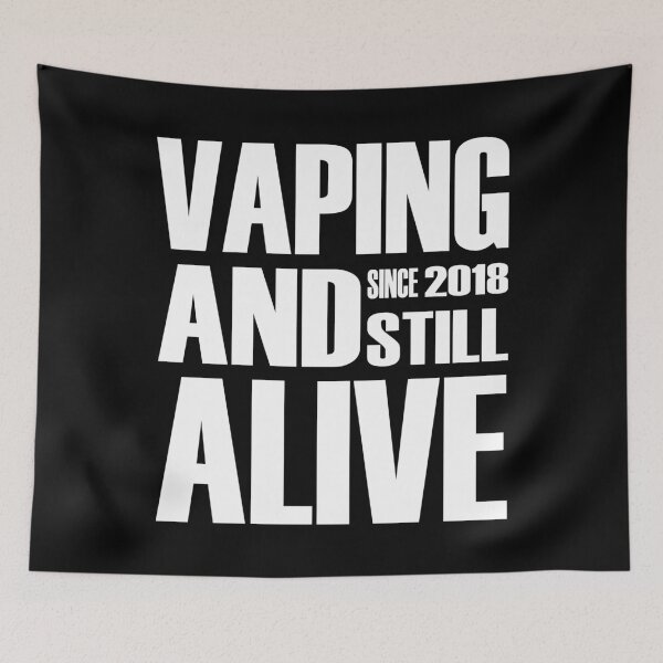 Item preview, Vapeando desde 2018 y sigue vivo. designed and sold by 7ate9Dogs.