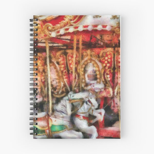 Artikelvorschau, Americana - The Carousel - Painted Version entworfen und verkauft von Mike Savad Photography.