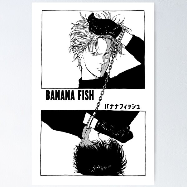 Banana Fish Official Art  Cartazes gráficos, Poster japonês