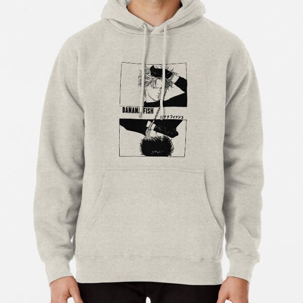 PESCADO BANANO - Cadenas NEGRO Sudadera con capucha