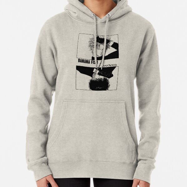 BANANA FISH - Chains BLACK Pullover Hoodie