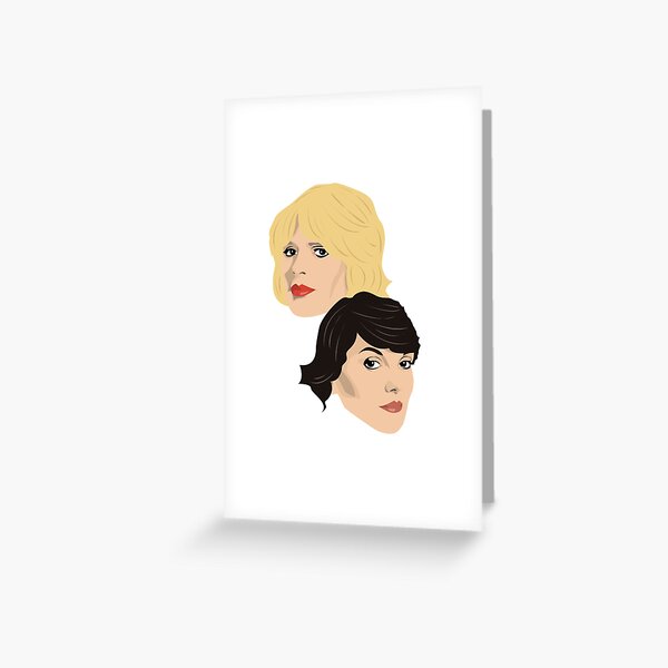 Cagney & Lacey Greeting Card