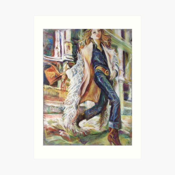 swing bag Art Print