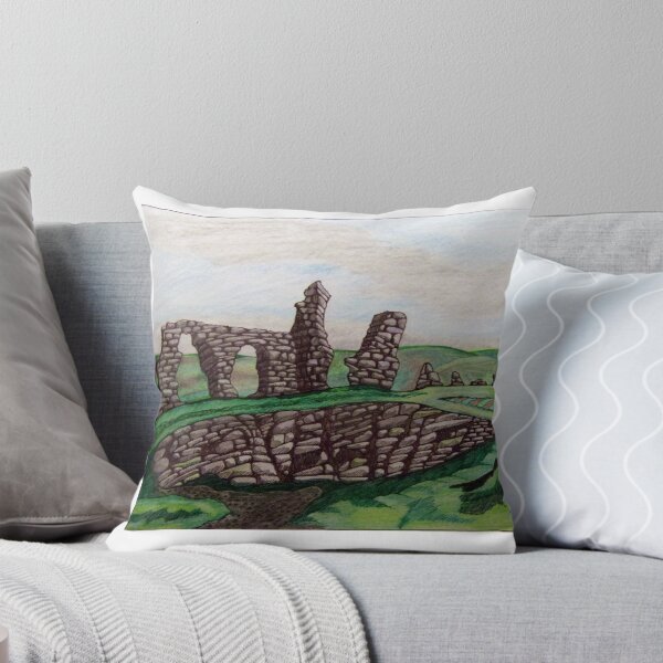 Item preview, 439 - CASTELL DINAS BRAN - DAVE EDWARDS - COLOURED PENCILS - 2018 designed and sold by BLYTHART.