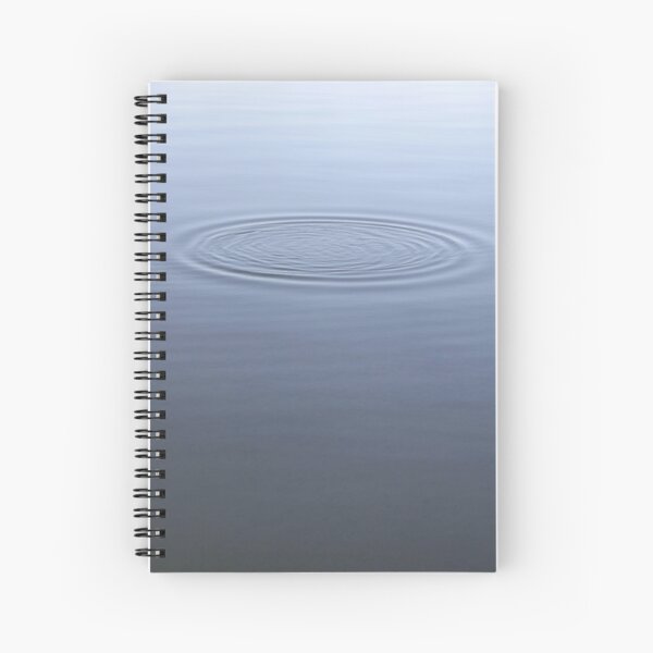 Water Rings (Colour version) Spiral Notebook