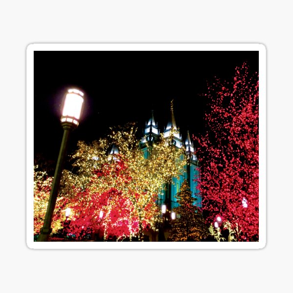 CHRISTmas Lights by Jerald Simon (Music Motivation) - musicmotivation.com Sticker