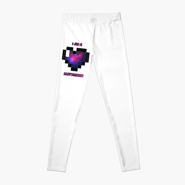 I am a MistyMinion - Galaxy Heart **NO** White Border-Use for LIGHT colored items only** Leggings