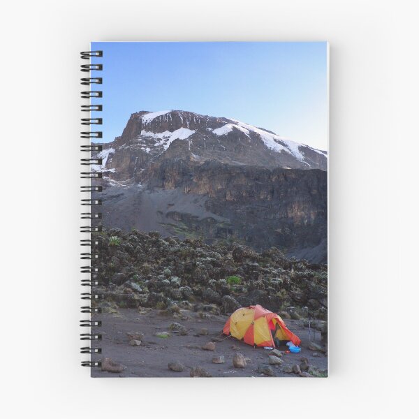 Item preview, Camp at Breakfast Cliffs, Mount Kilimanjaro designed and sold by May-Le Ng.