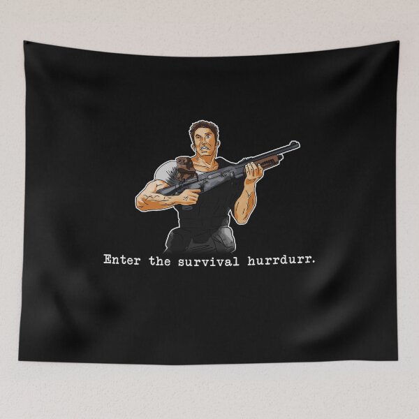 Item preview, Enter the Survival Hurr Durr. designed and sold by CCCDesign.