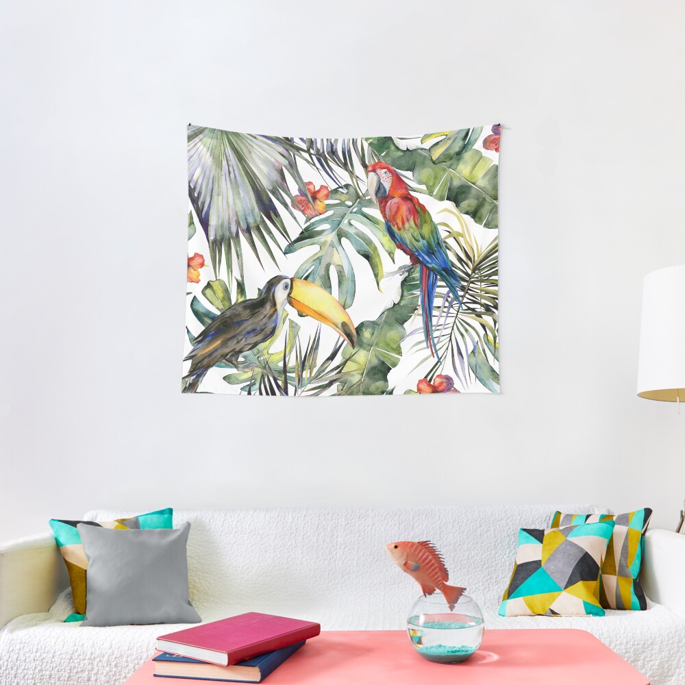 TROPICAL JUNGLE Tapestry