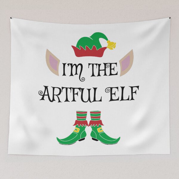Item preview, I'm The Artful Christmas XMas Elf designed and sold by Meteor77.