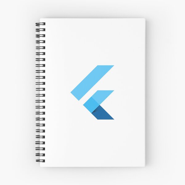 Item preview, Flutter Logo - development SDK designed and sold by hipstuff.
